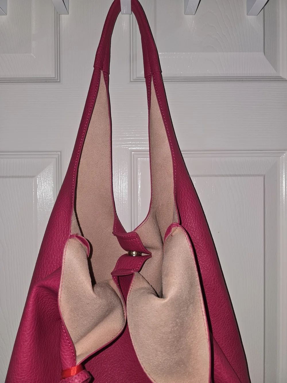 Montana West Hot Pink Hobo Purse with Matching Wallet